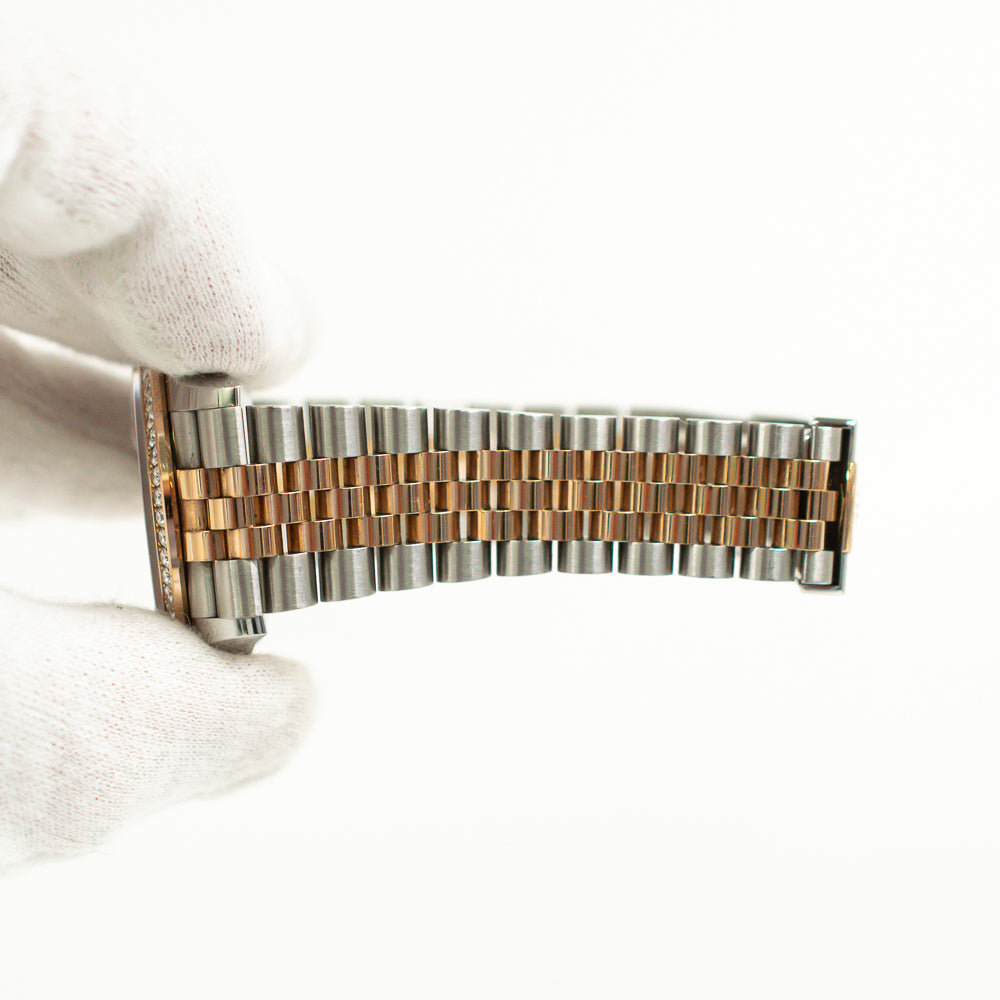 Rolex Datejust 36mm Chocolate Jubilee Diamond Dial 126281RBR (2018)