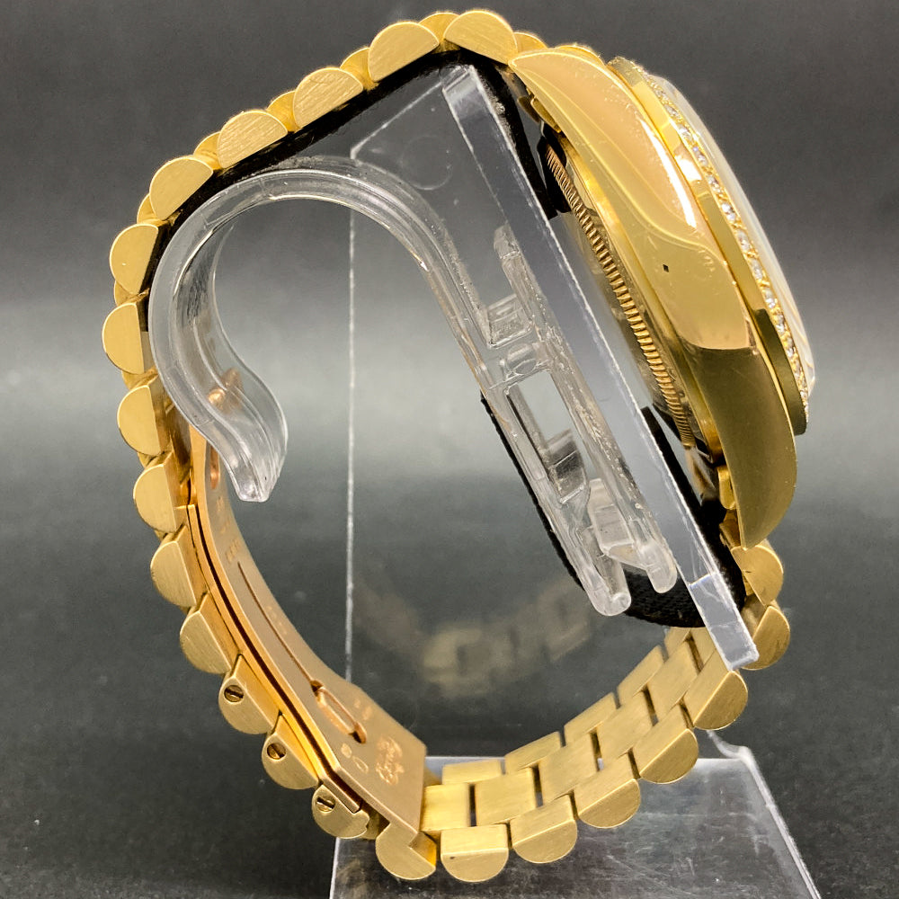 Rolex Day-Date 36mm Champagne Diamond 18048 (1988)