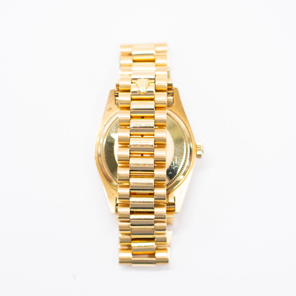 Rolex Day-Date 36mm Champagne Diamond 18048 (1988)