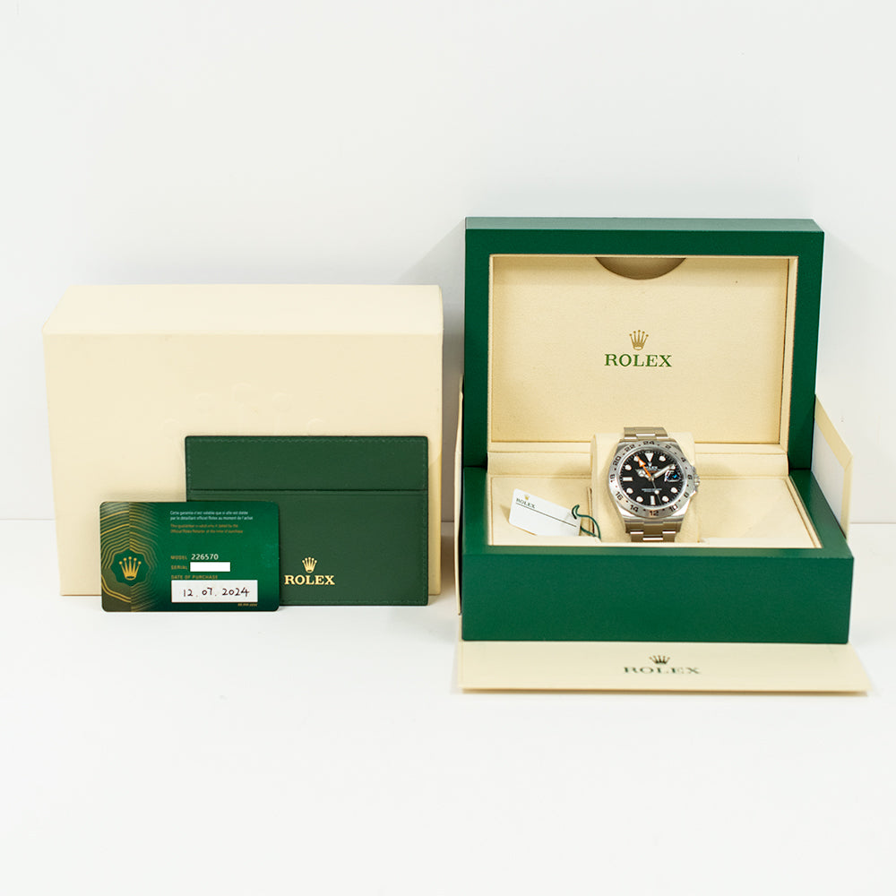 Rolex Explorer II 42mm Black Dial 226570 (2024)