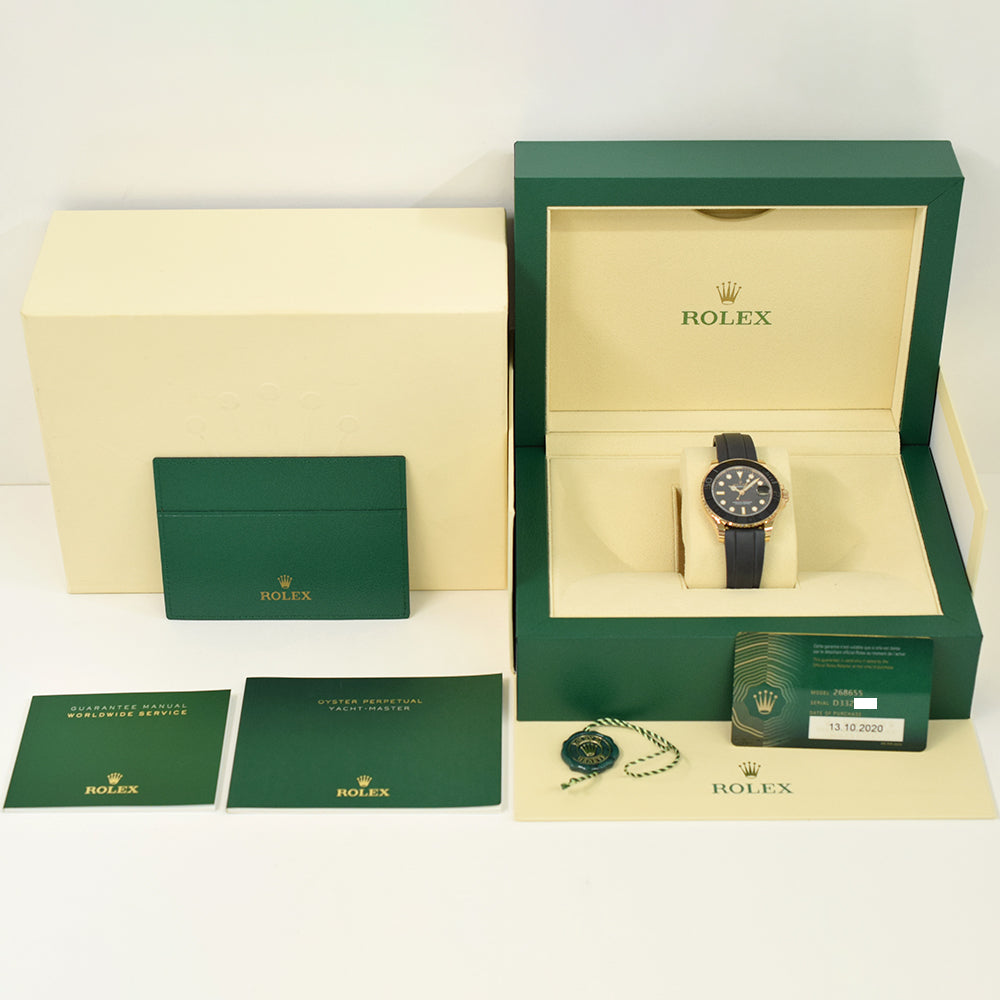 Rolex Yacht-Master 37mm Black Dial 268655 (2020)