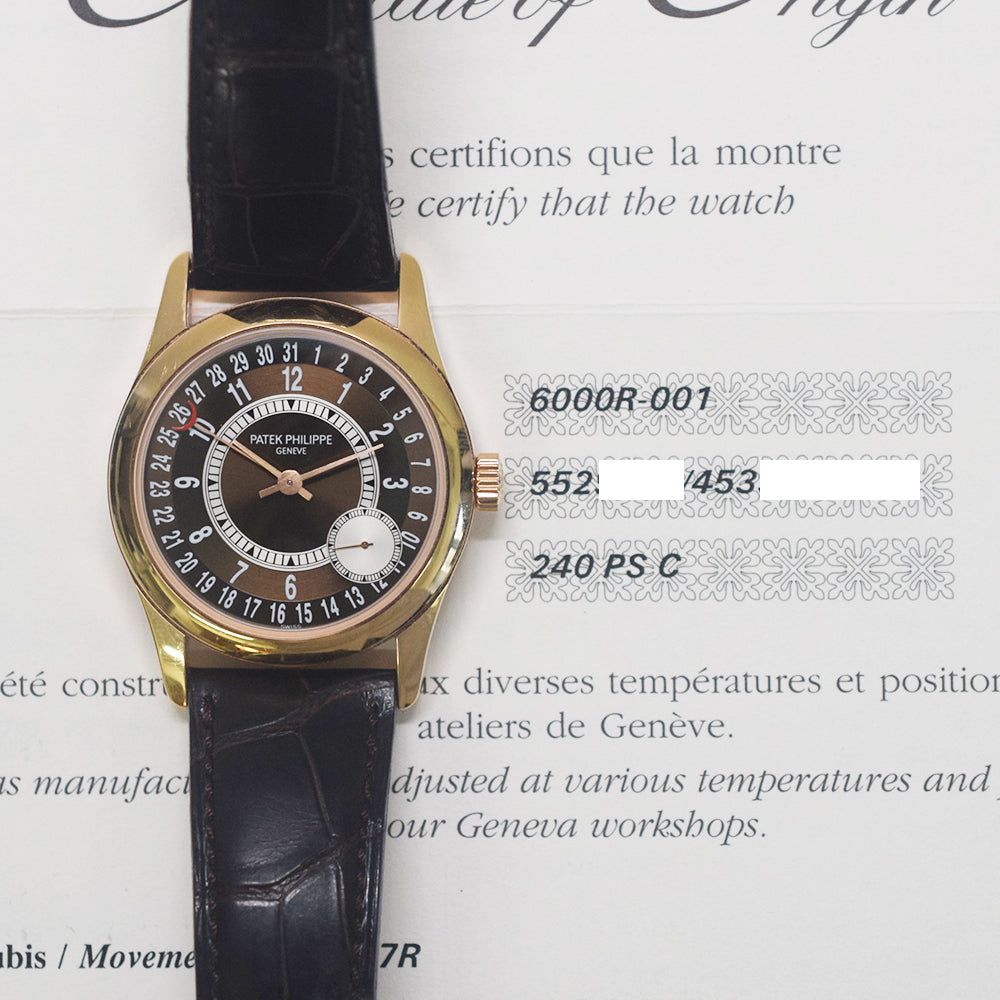 Patek Philippe 6000R-001 (2013)