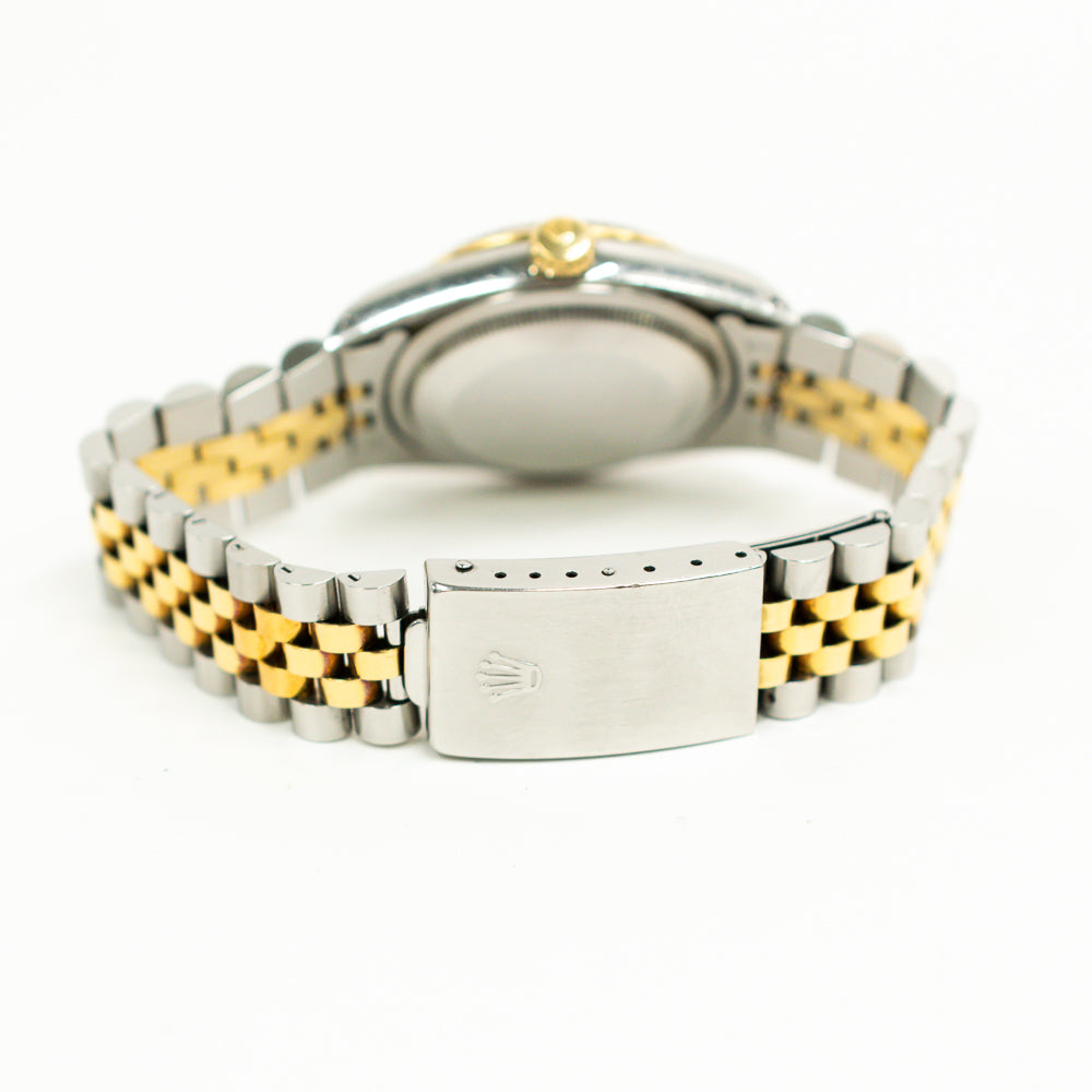 Rolex Datejust 36mm Champagne Diamond Dial 16233G