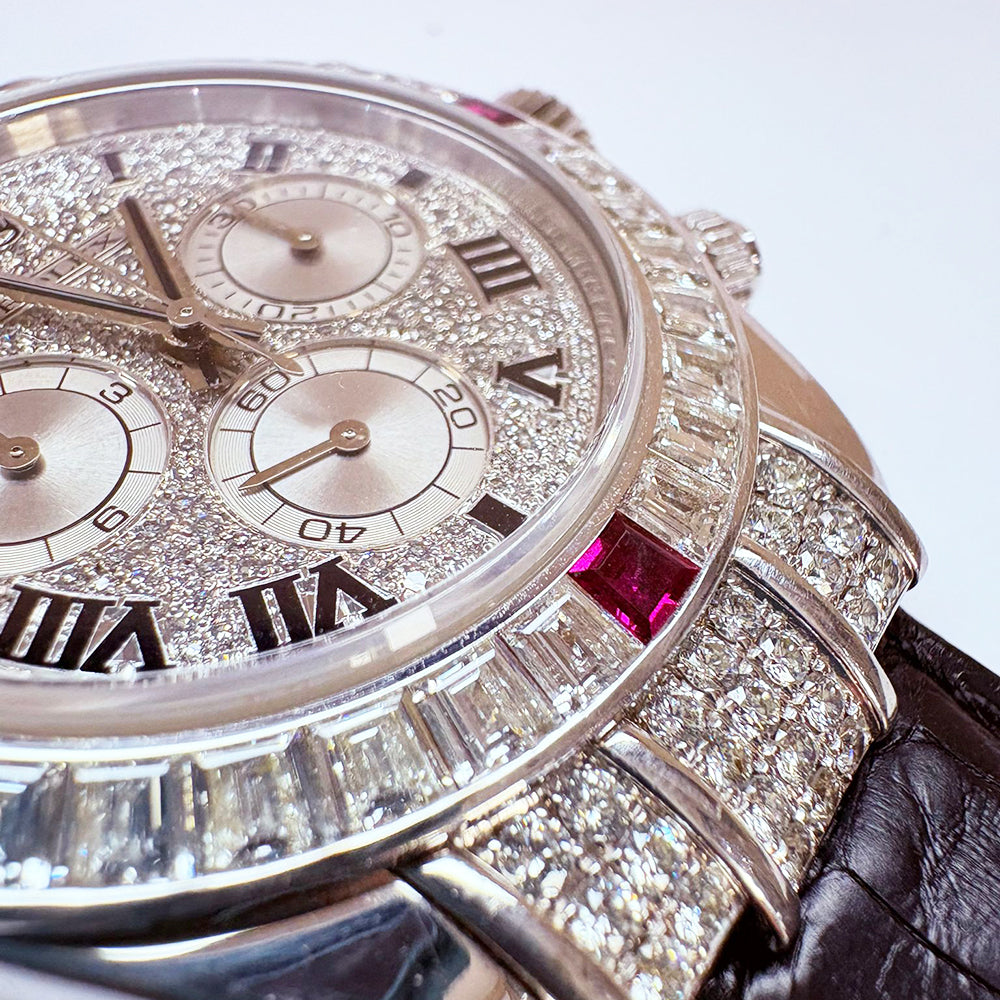 Rolex Daytona Pave Diamond Dial 116599 4RU ZER