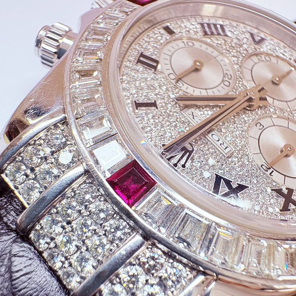 Rolex Daytona Pave Diamond Dial 116599 4RU ZER