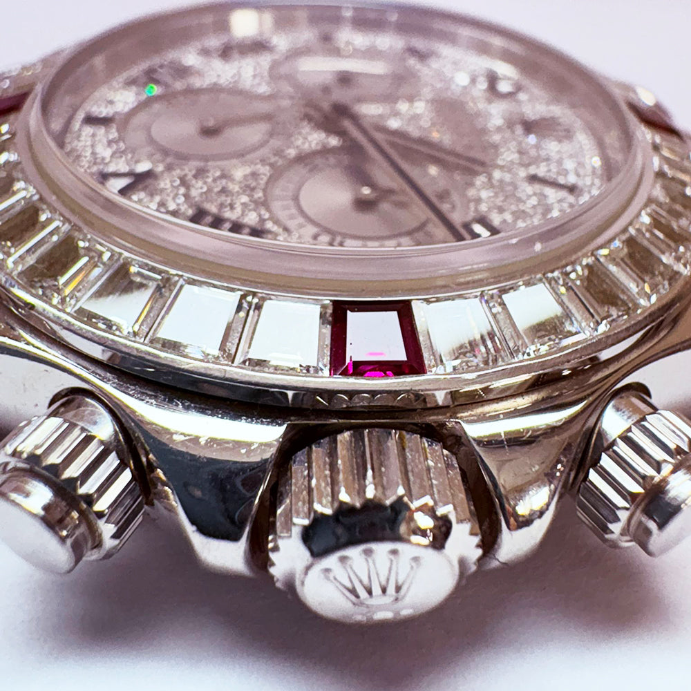 Rolex Daytona Pave Diamond Dial 116599 4RU ZER