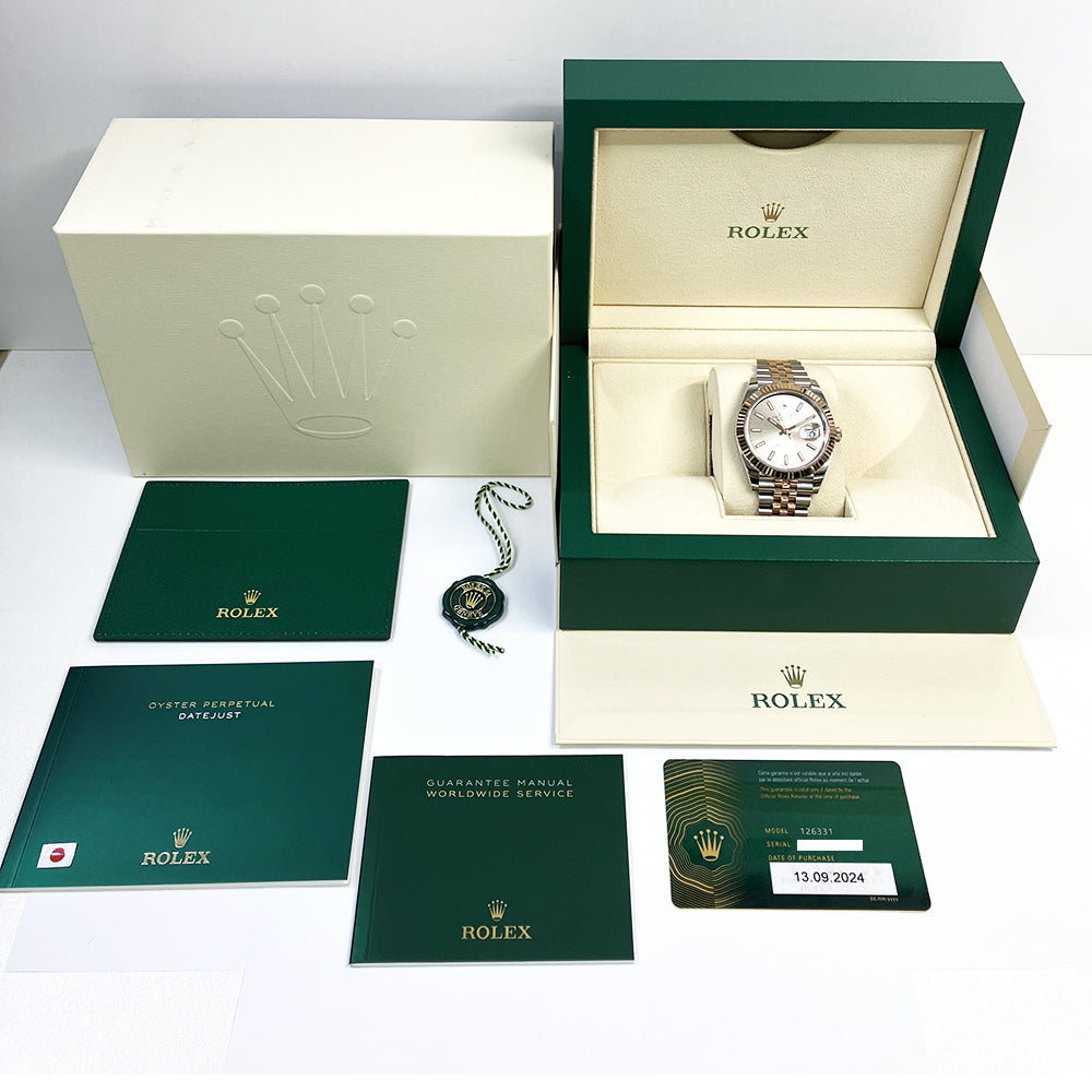 Rolex Datejust 41mm Sundust Dial 126331 (2024)