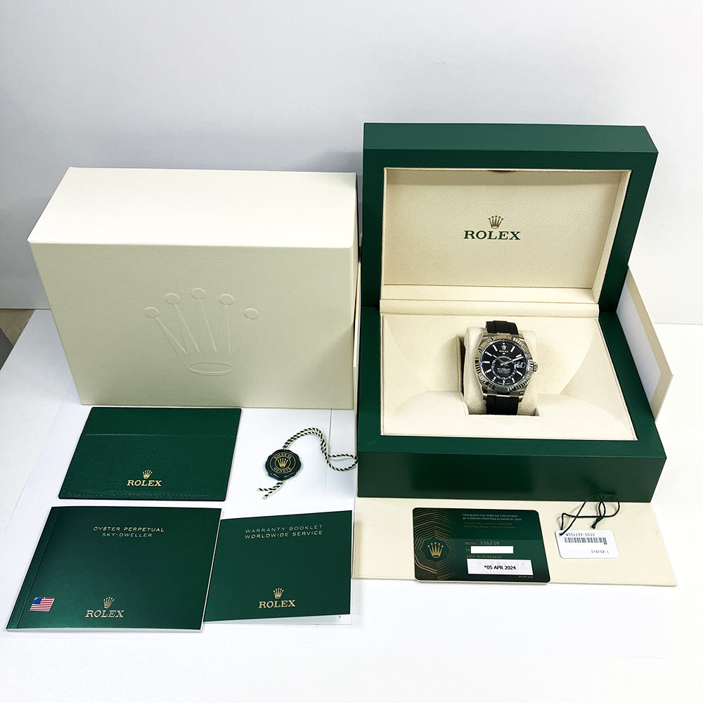 Rolex Sky-Dweller Black Dial 336238 (2021)