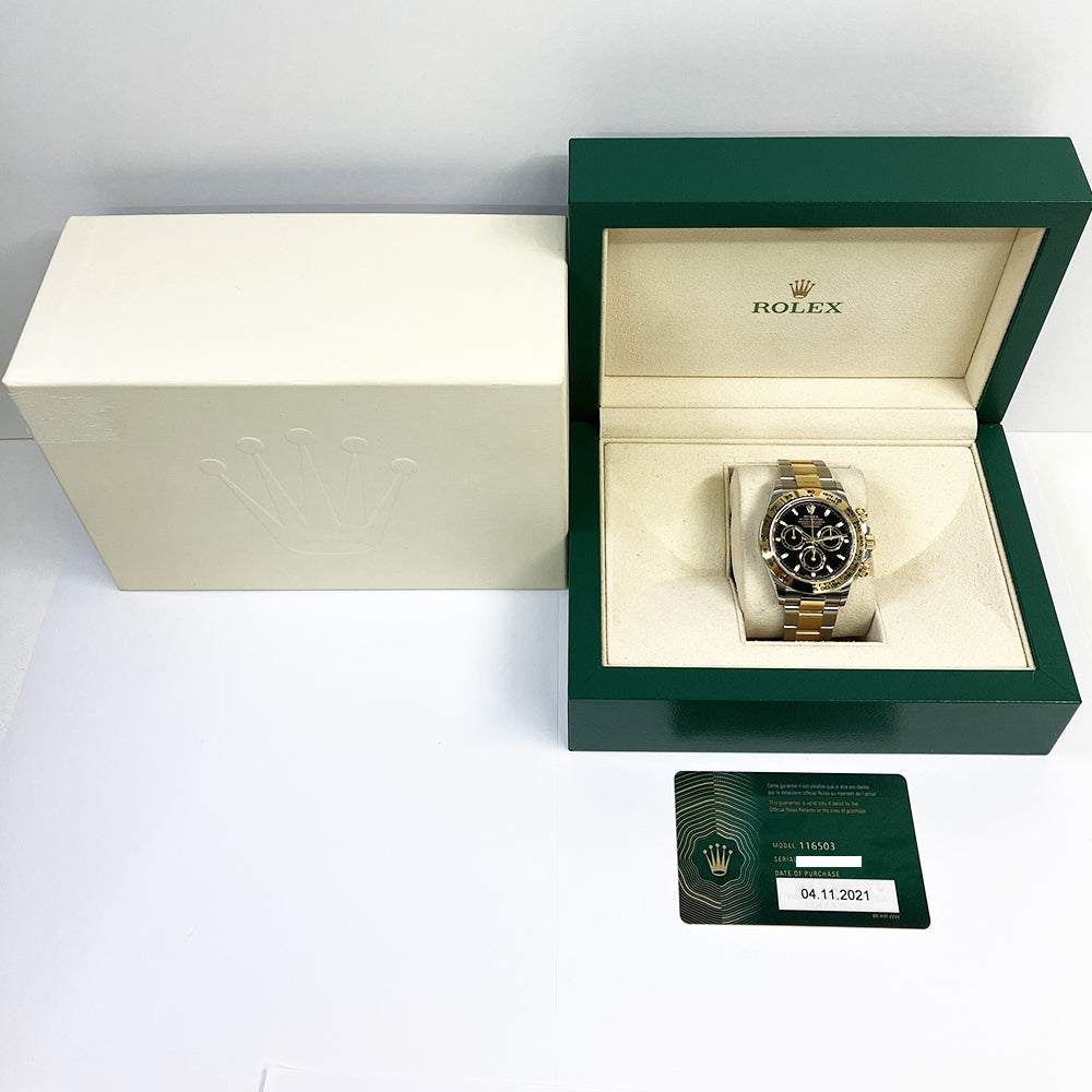 Rolex Daytona Black Dial 116503