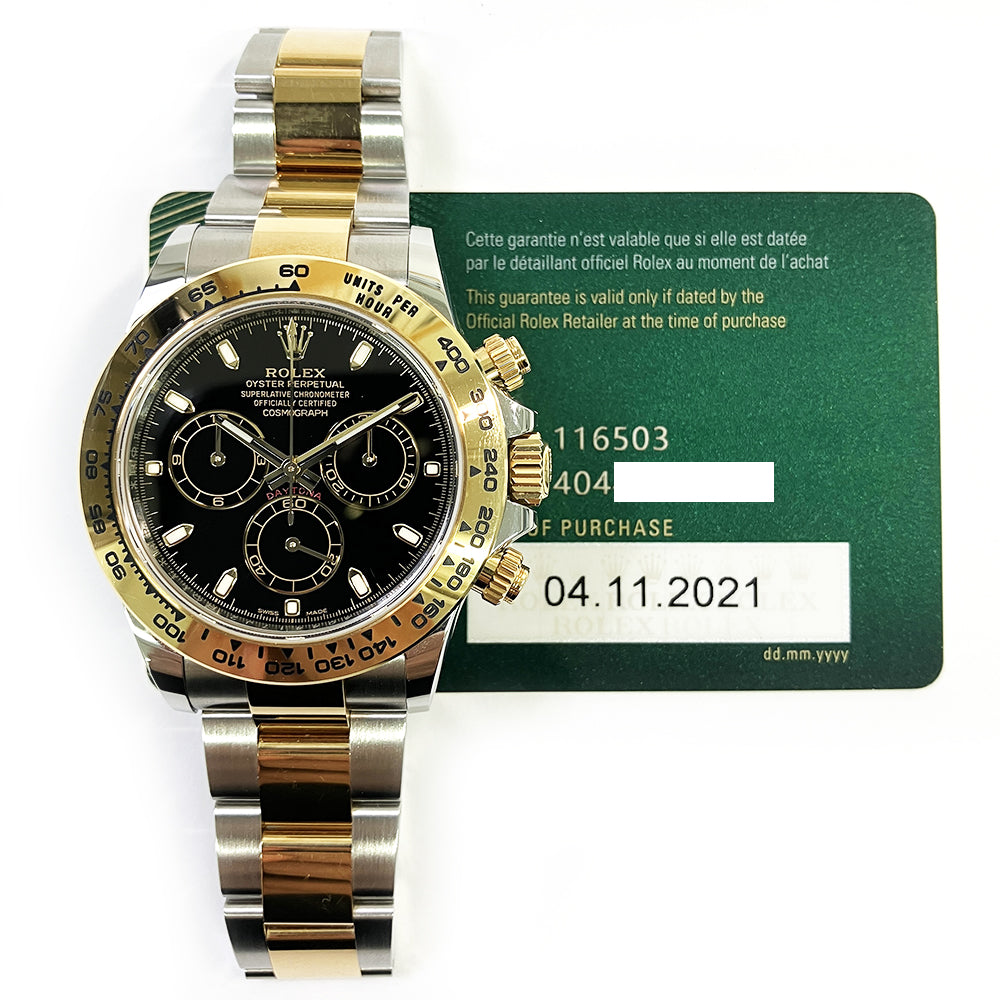 Rolex Daytona Black Dial 116503