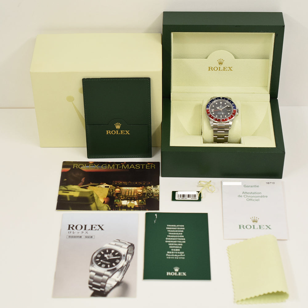 Rolex GMT-Master II Pepsi Dial 16710 (2007)