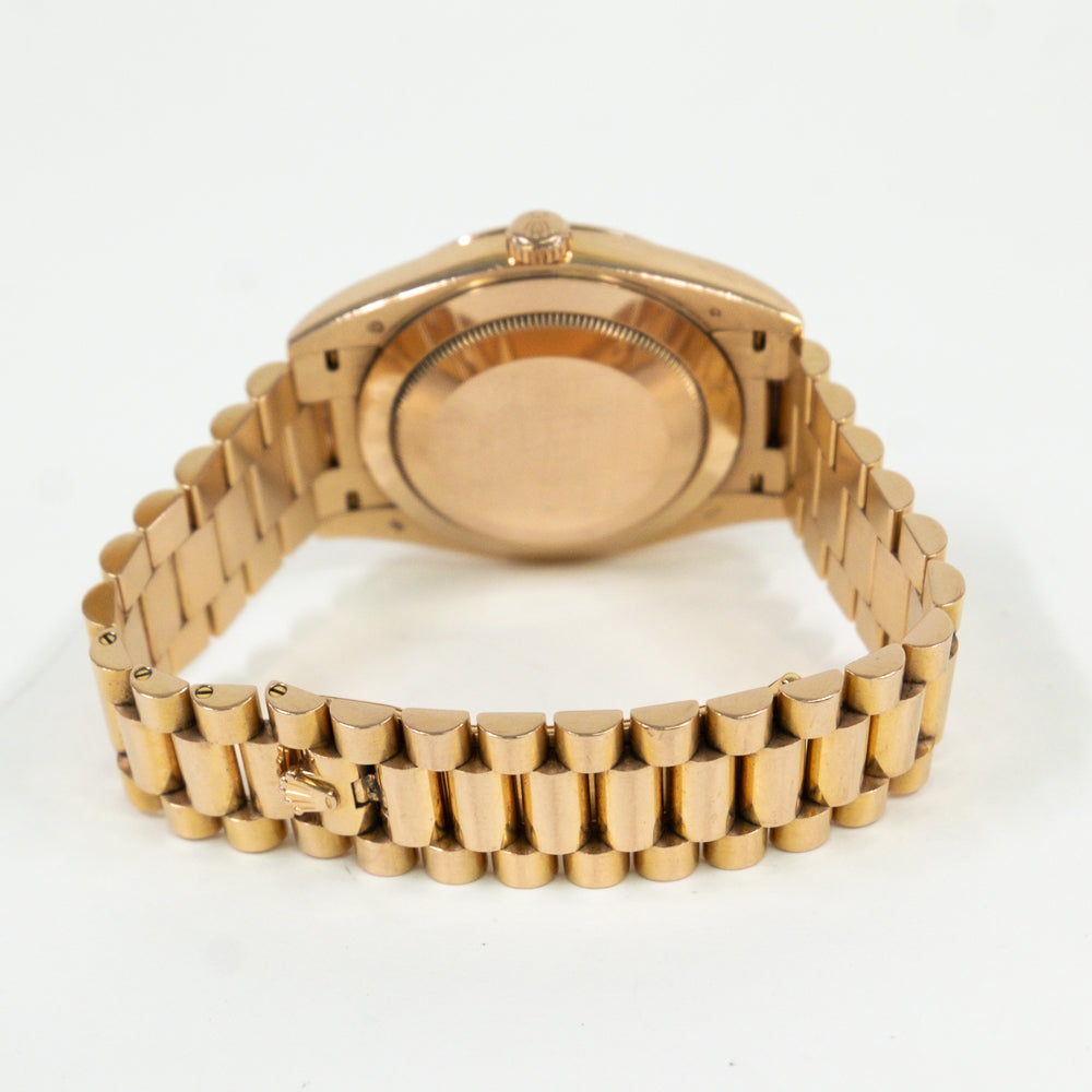 Rolex Day-Date 40mm Chocolate Diamond Dial 228235 (2017)
