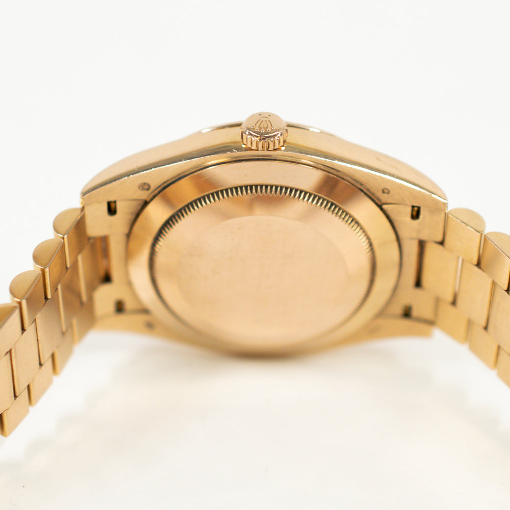 Rolex Day-Date 40mm Chocolate Diamond Dial 228235 (2017)