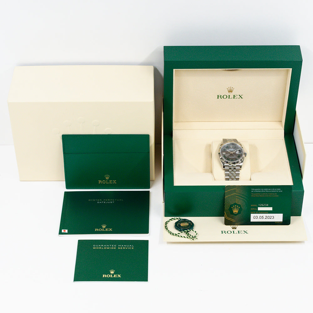 Rolex Datejust 36mm Wimbledon Dial 126234 (2023)