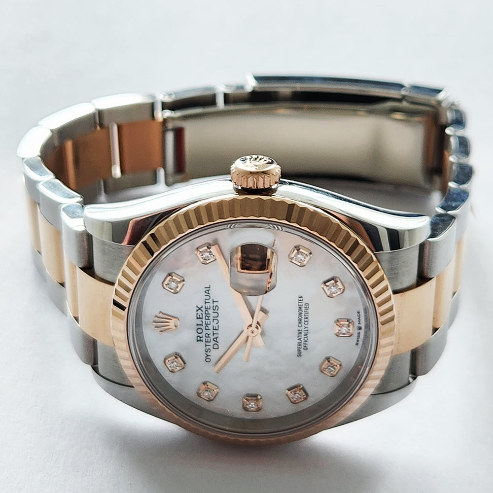 Rolex Datejust 36mm White Mop Diamond Dial 126231 (2020)