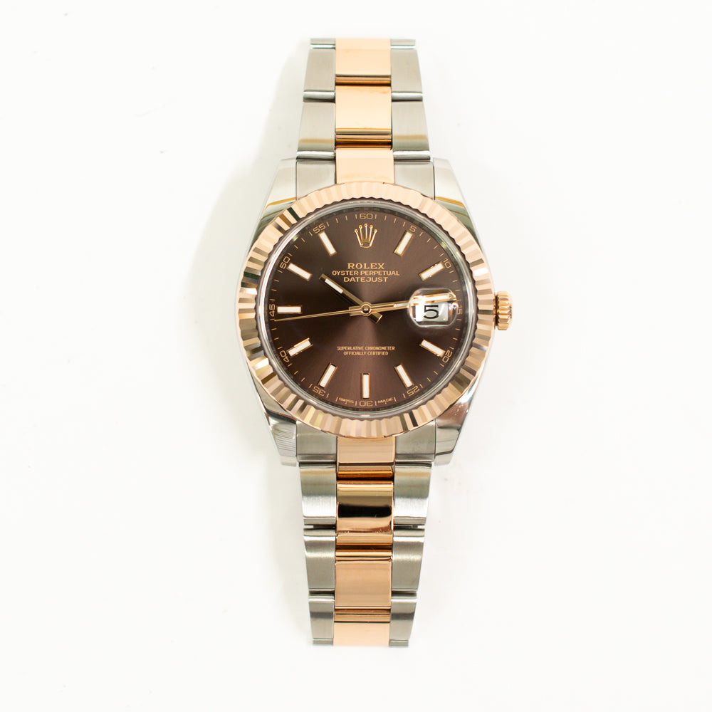 Rolex Datejust 41mm Chocolate Dial 126331 (2018)