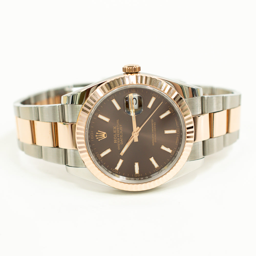 Rolex Datejust 41mm Chocolate Dial 126331 (2018)