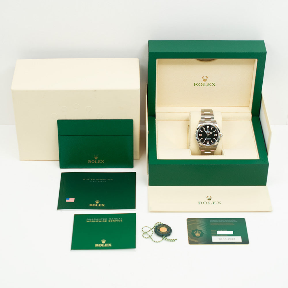Rolex Explorer 40mm Black Dial 224270 (2023)