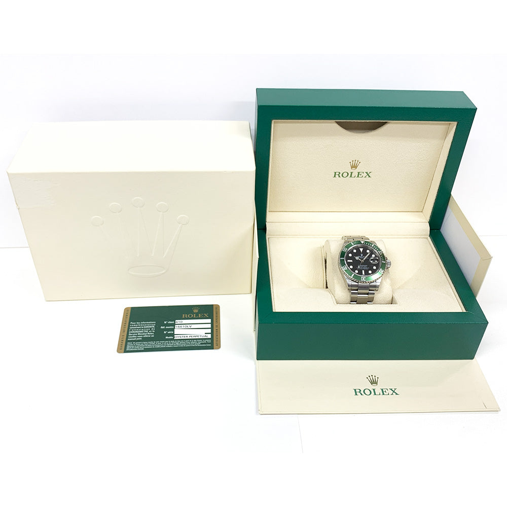 Rolex Submariner Date 40mm Kermit Dial 16610LV (2008)