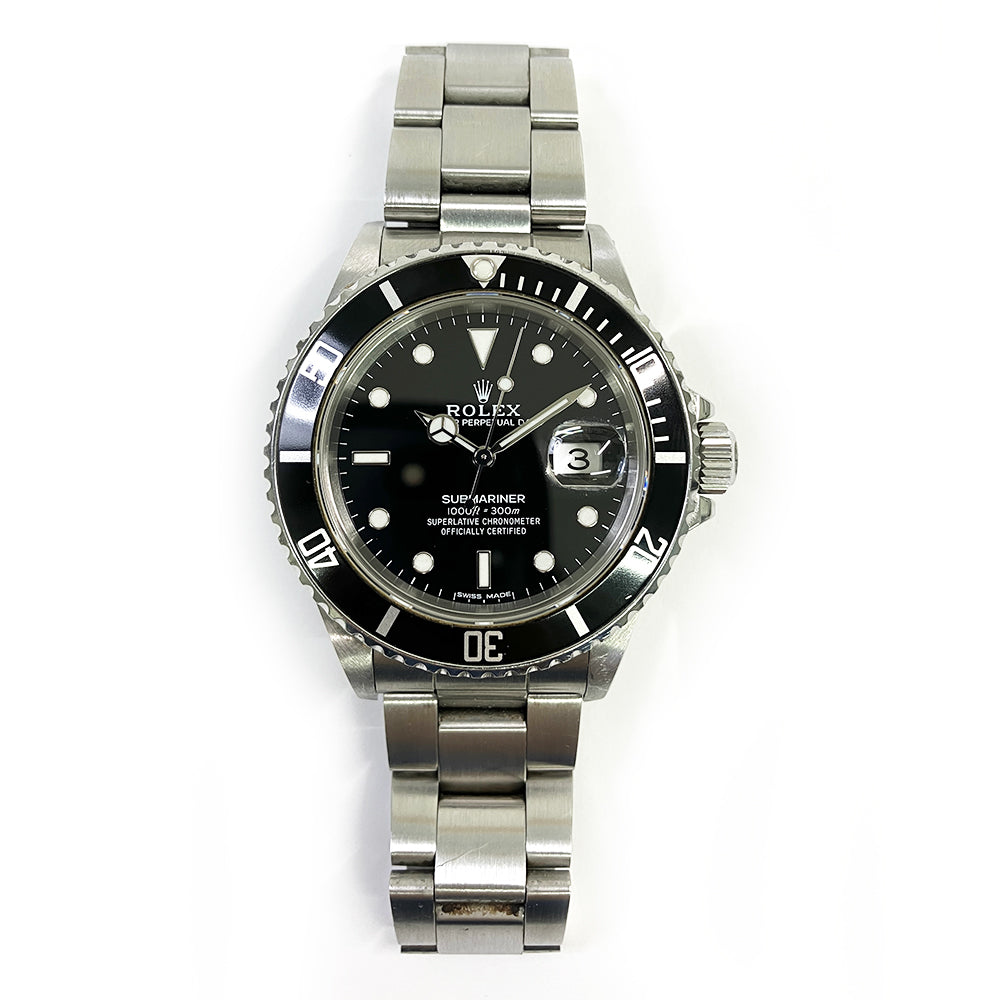Rolex Submariner Date Black Dial 16800