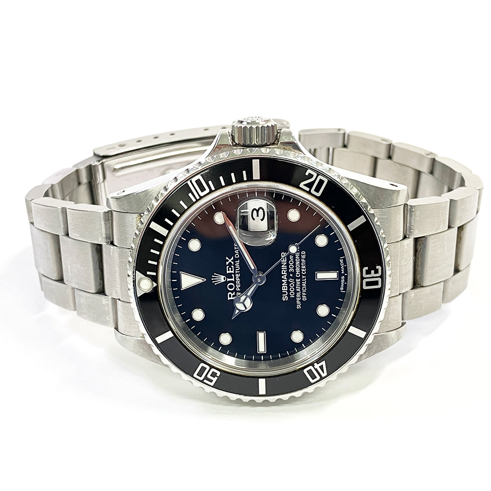 Rolex Submariner Date Black Dial 16800