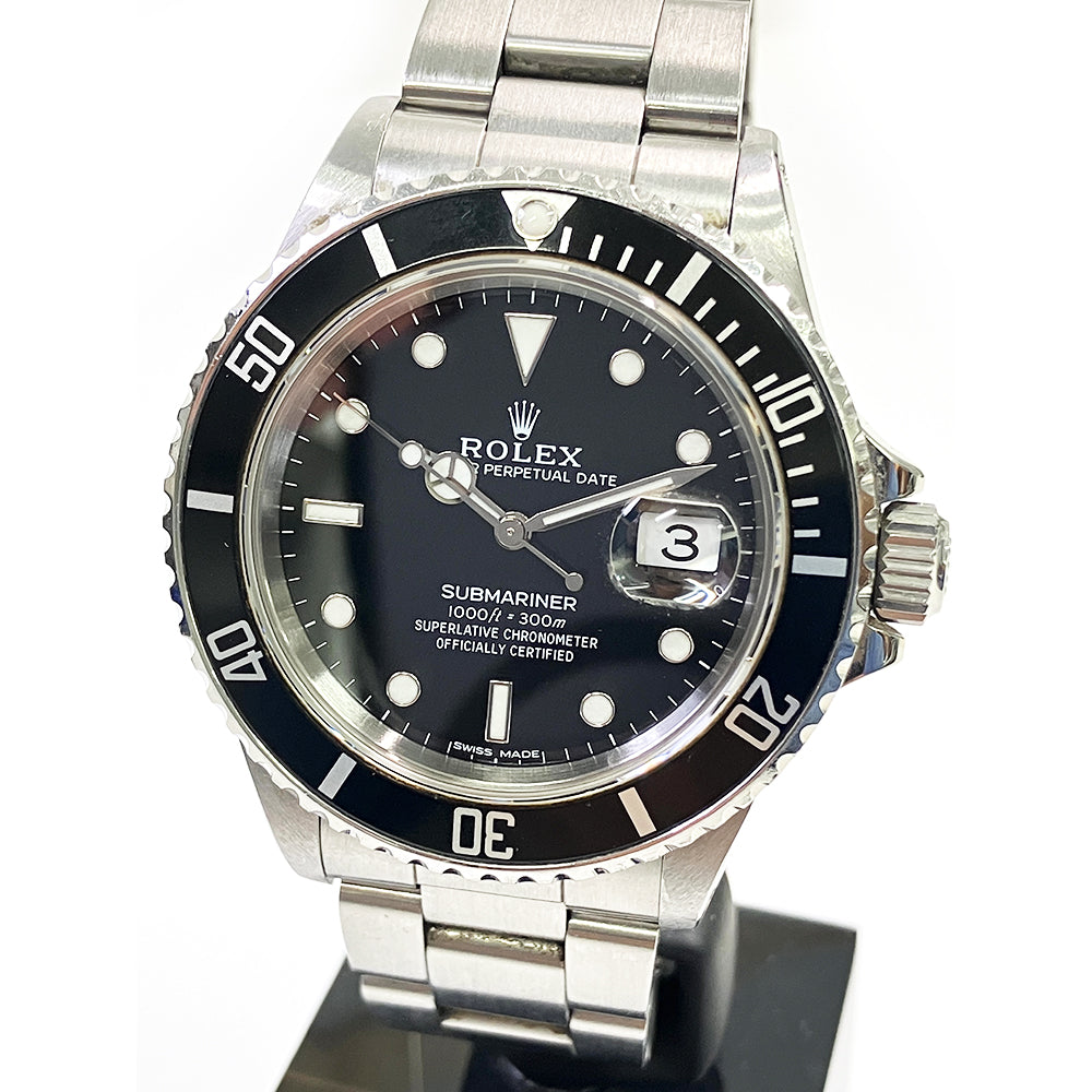 Rolex Submariner Date Black Dial 16800