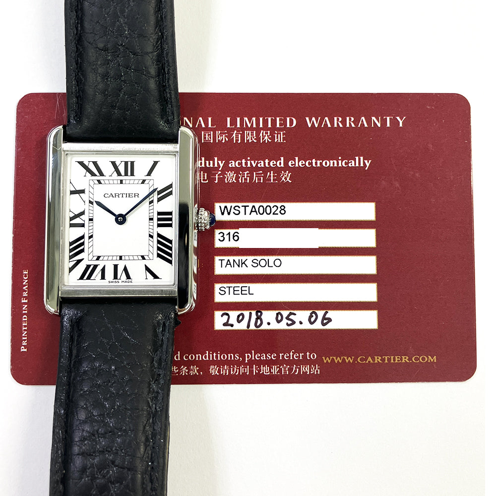 Cartier WSTA0028 (2018)