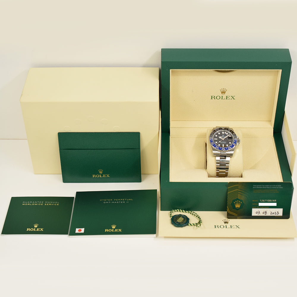 Rolex GMT-Master II "Batman" Dial 126710BLNR (2023)