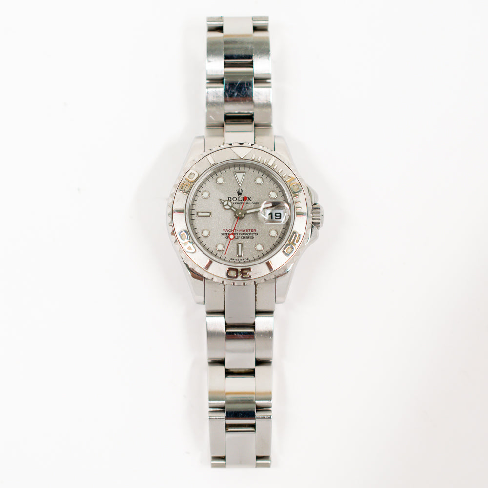 Rolex Yacht-Master 29mm Platinum Dial 169622 (2006)