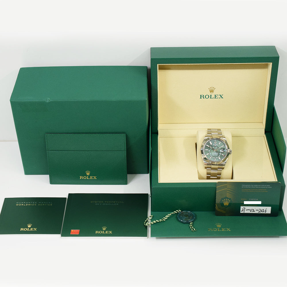 Rolex Sky-Dweller Green Dial 336934 (2026)