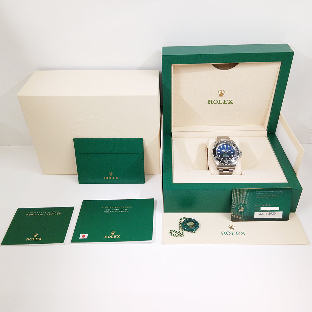 Rolex Deepsea 44mm D-Blue Dial 126660 (2020)