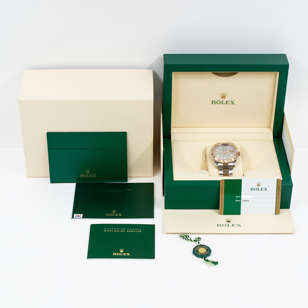 Rolex Datejust 41mm Sundust Dial 126331 (2018)