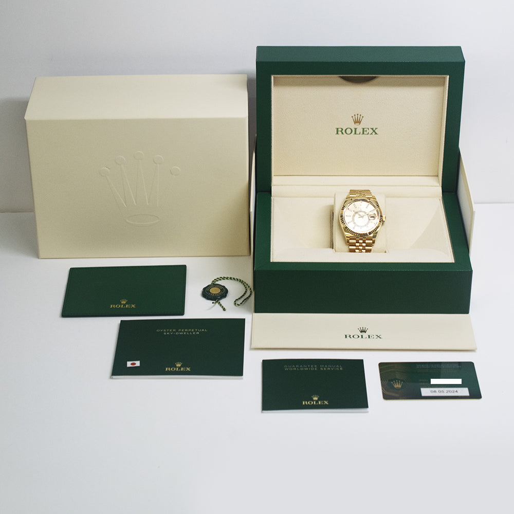 Rolex Sky-Dweller 42mm Champagne Dial 336938 (2024)