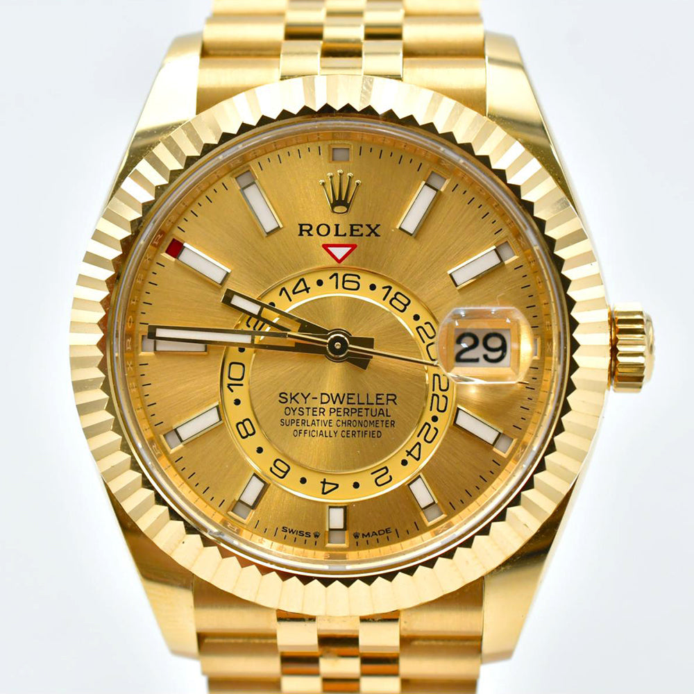 Rolex Sky-Dweller 42mm Champagne Dial 336938 (2024)