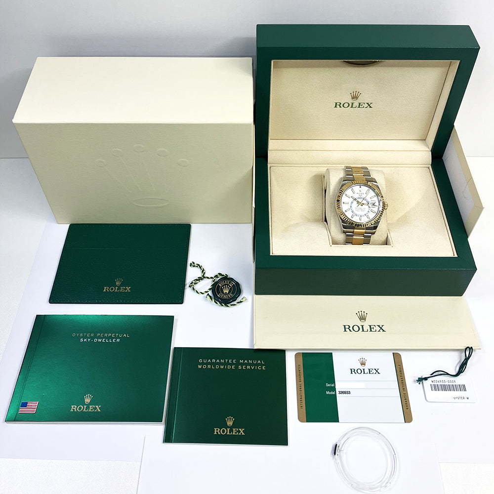 Rolex Sky-Dweller White Dial 326938