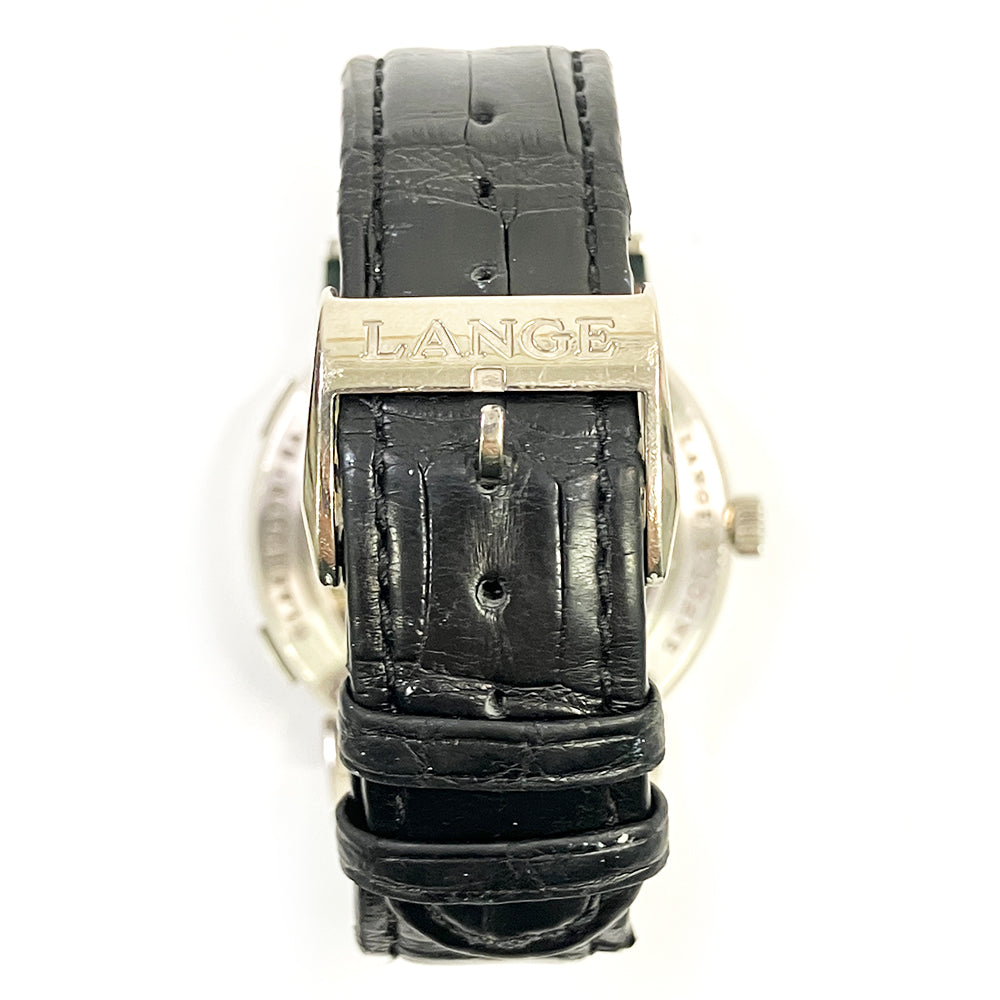 Lange 1 Time Zone 41.9mm White Gold Manual Winding 116.039 (2017)