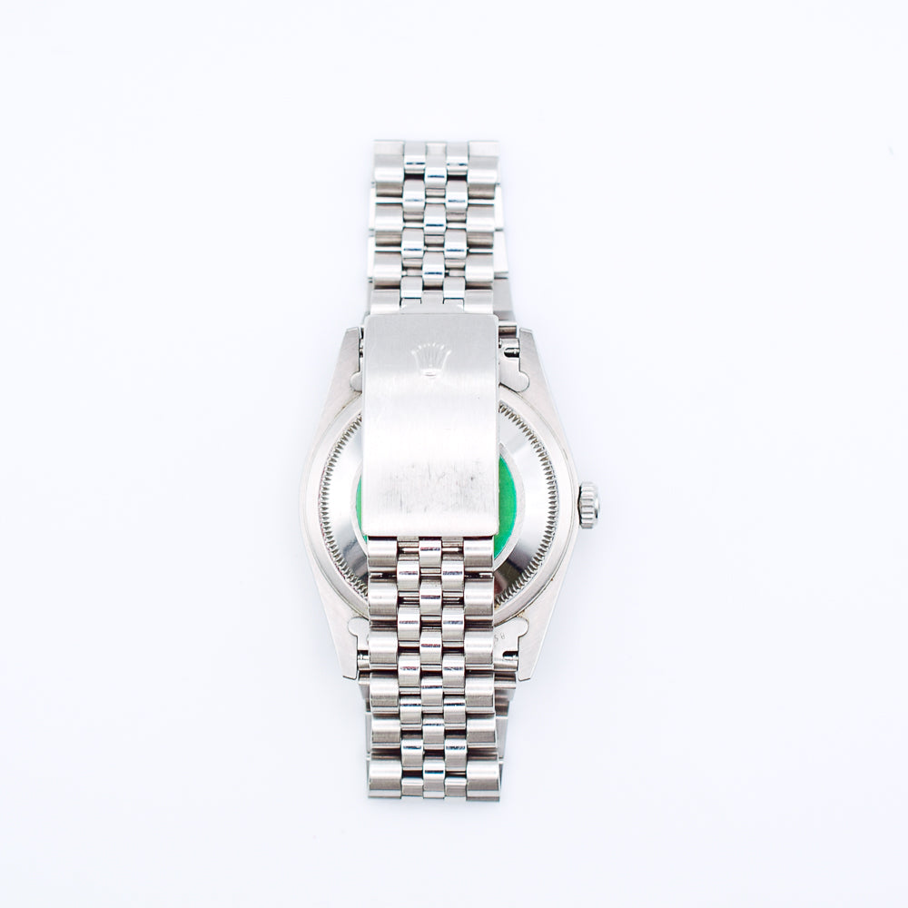 Rolex Datejust 36mm Silver Diamond Dial 16234 (1996)