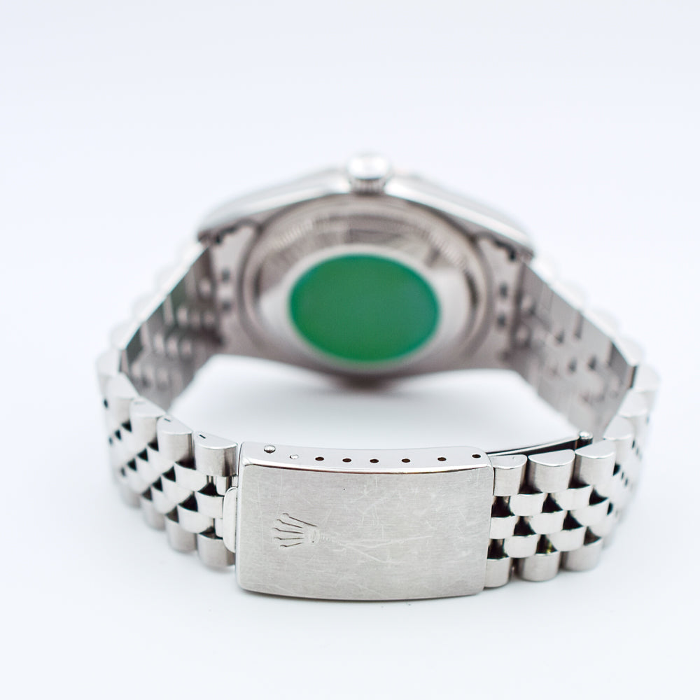 Rolex Datejust 36mm Silver Diamond Dial 16234 (1996)
