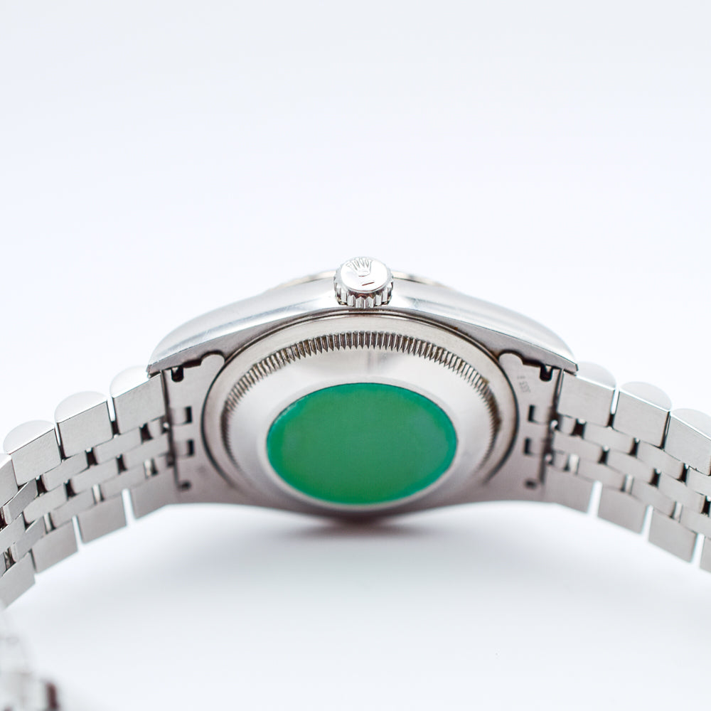 Rolex Datejust 36mm Silver Diamond Dial 16234 (1996)