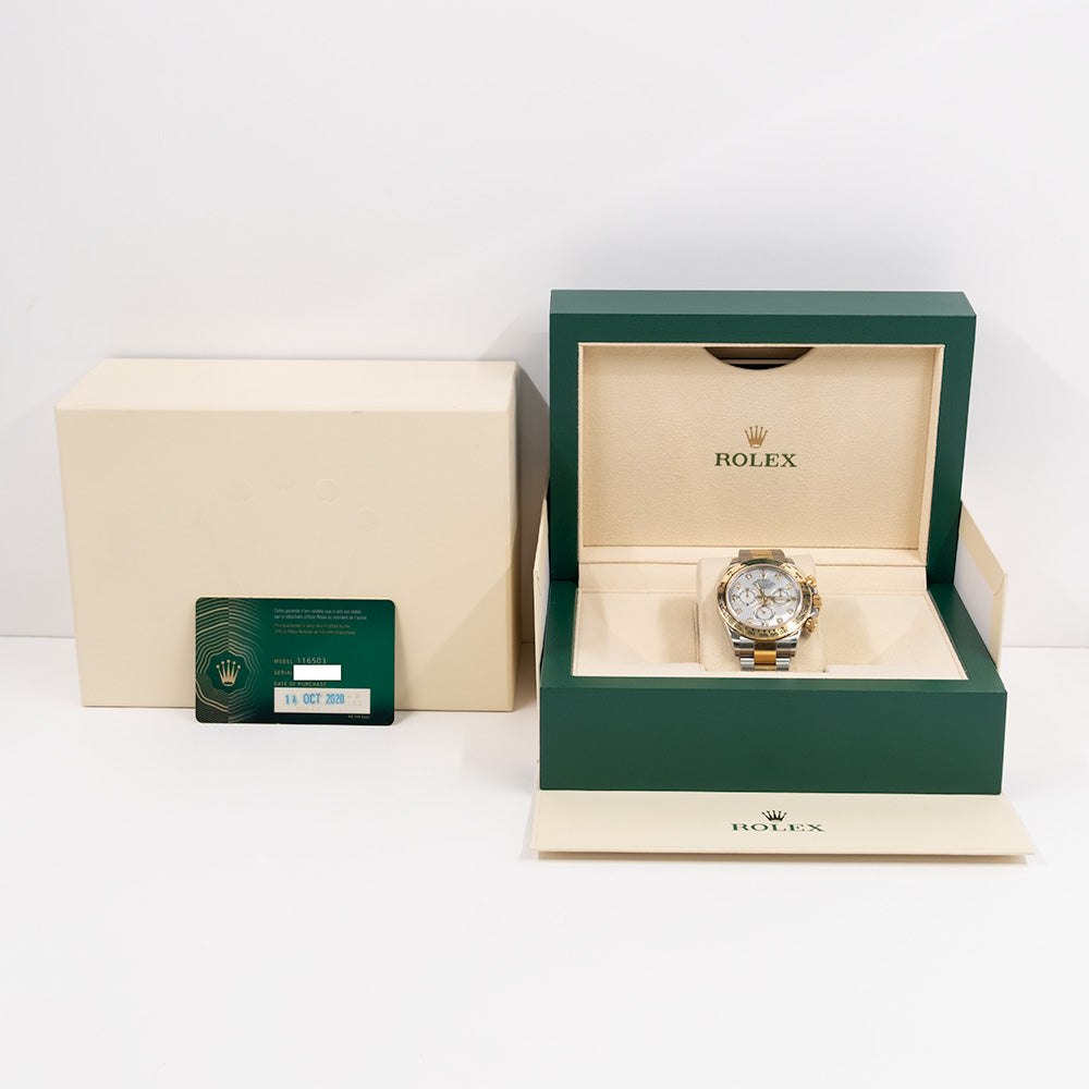 Rolex Daytona White Mop Diamond Dial 116503NG (2020)