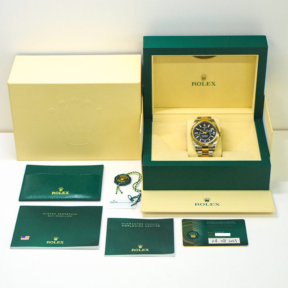 Rolex Sky-Dweller Oyster, 42mm Black Dial 336933 (2023)
