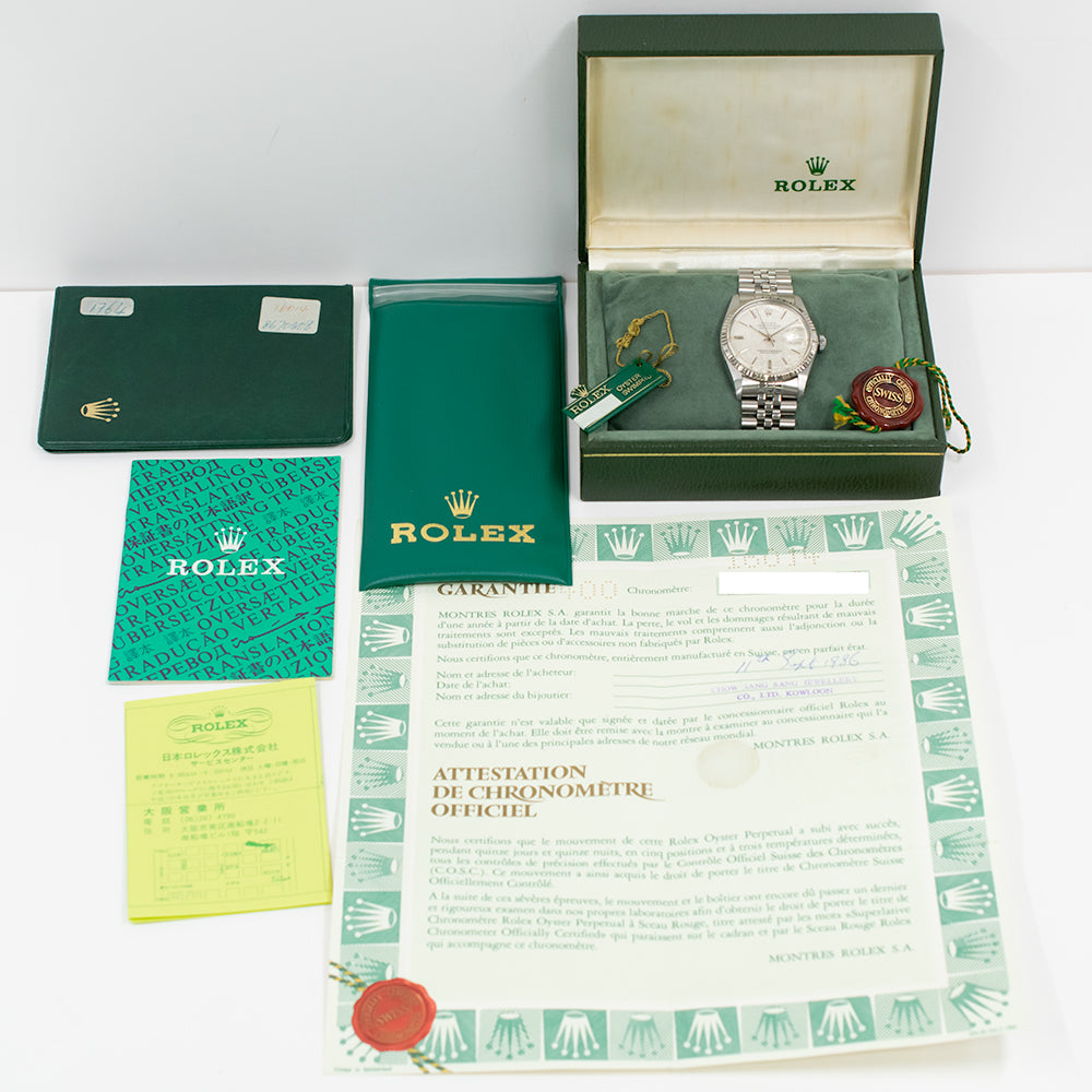 Rolex Datejust 36mm Silver Dial 16014 (1986)