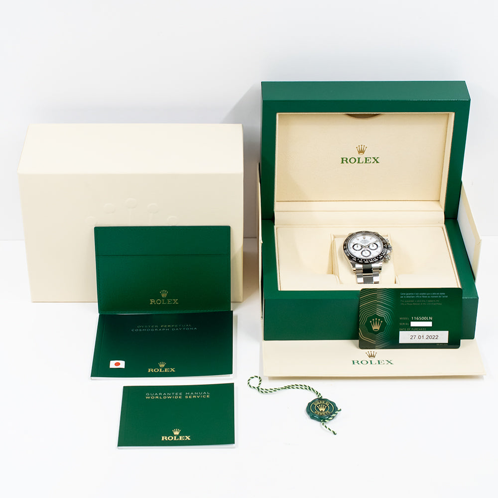 Rolex Daytona White Dial 116500LN (2022)