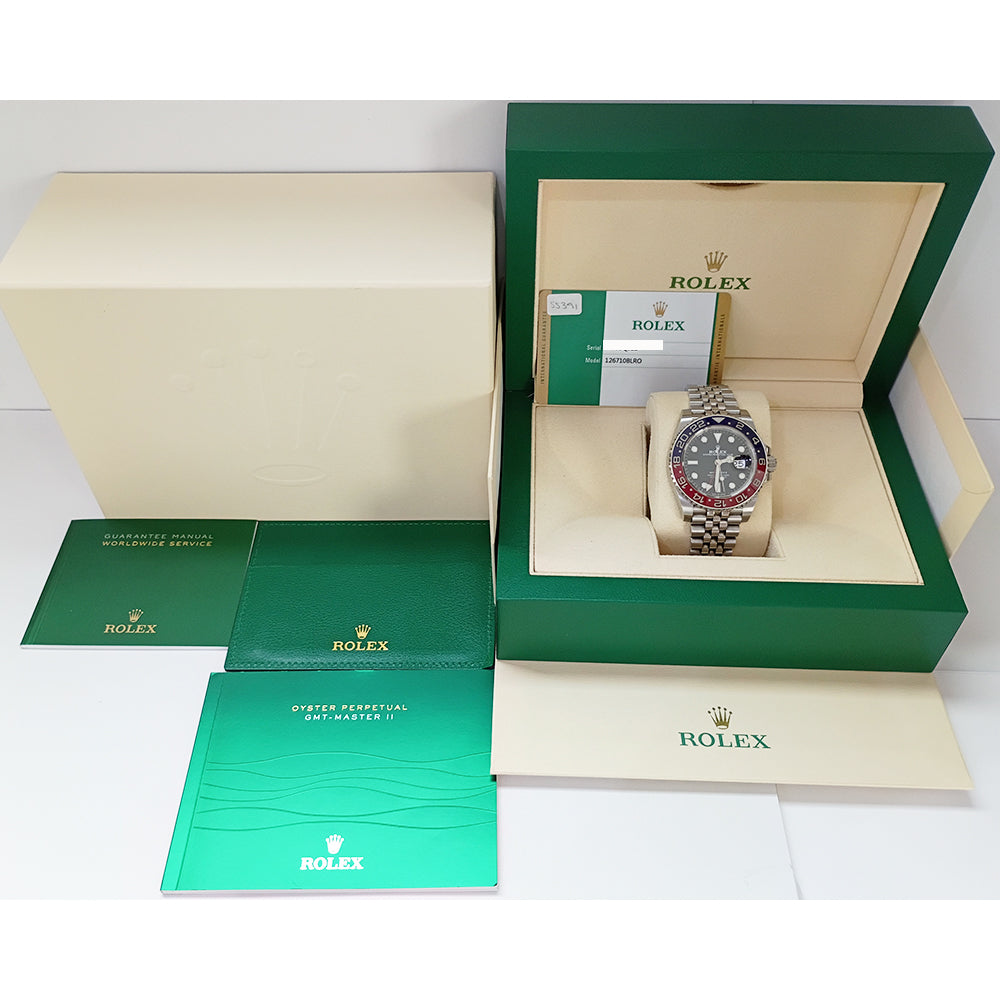 Rolex GMT-Master II "Pepsi" Dial 126710BLRO (2019)