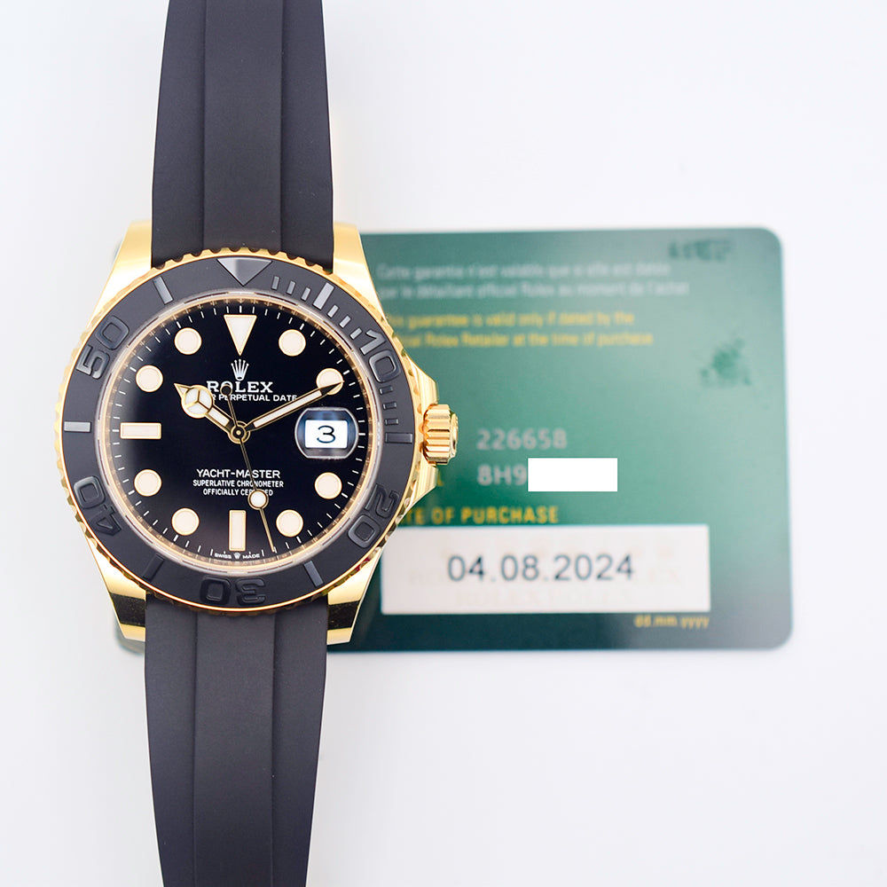 Rolex Yacht-Master 42mm Black Dial 226658 (2024)