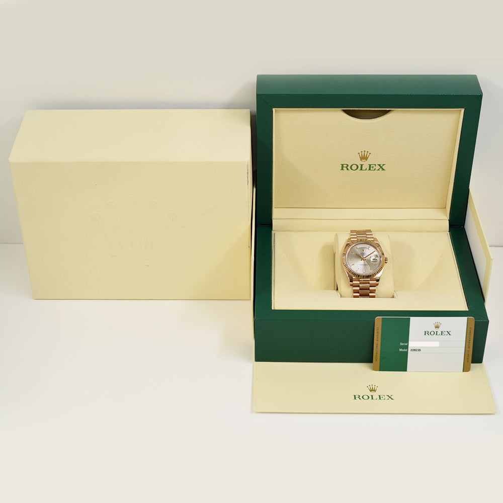 Rolex Day-Date Sundust Diamond Dial 228235A (2018)
