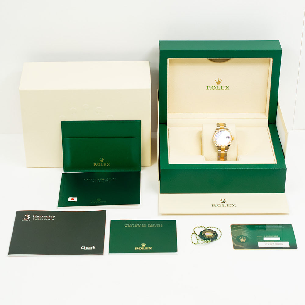 Rolex Datejust 28mm Purple Diamond Dial 279383RBR (2023)