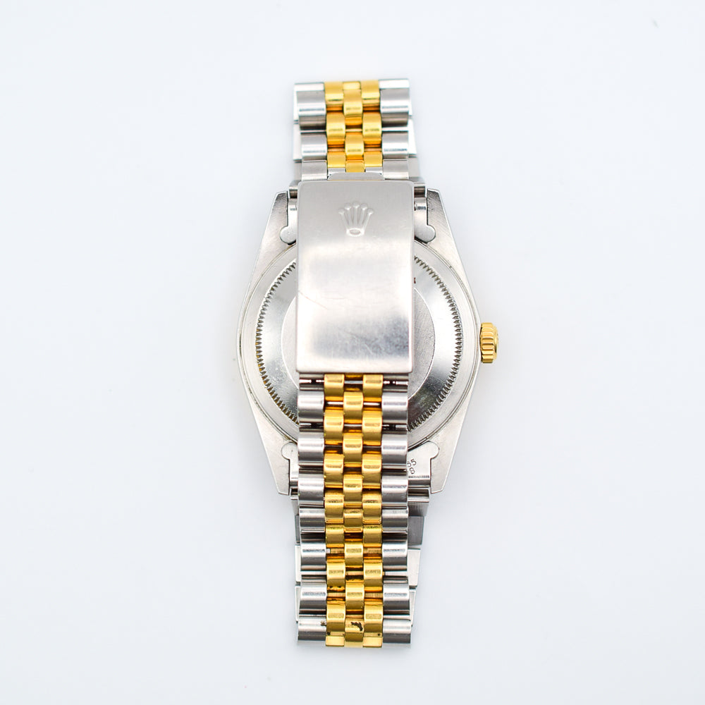 Rolex Oyster Perpetual Datejust Champagne Roman Dial 16233 (1990)