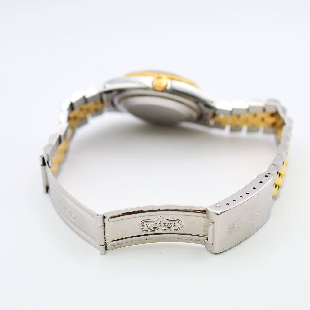 Rolex Oyster Perpetual Datejust Champagne Roman Dial 16233 (1990)