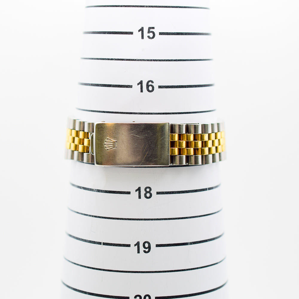 Rolex Oyster Perpetual Datejust Champagne Roman Dial 16233 (1990)